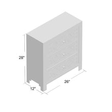 Load image into Gallery viewer, Tasha 3 Drawer Accent Chest 3102RR

