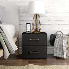 Load image into Gallery viewer, 15.5&#39;&#39; H x 15.5&#39;&#39; W x 16.5&#39;&#39; D Taskeen Nightstand
