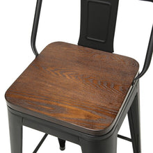 Load image into Gallery viewer, 24&quot; Tauber Set of 4 Swivel Counter &amp; Bar Stool (Set of 4)
