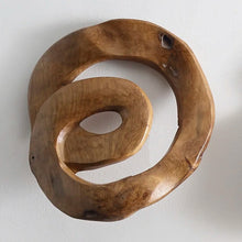 Load image into Gallery viewer, Teak Wood Wall Décor Set of 5 1726CDR
