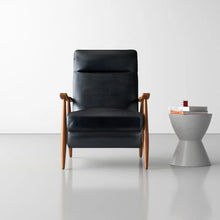 Load image into Gallery viewer, Teasley Vegan Leather Recliner, 19&quot;
