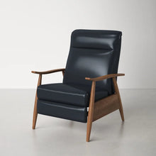 Load image into Gallery viewer, Teasley Vegan Leather Recliner, 19&quot;
