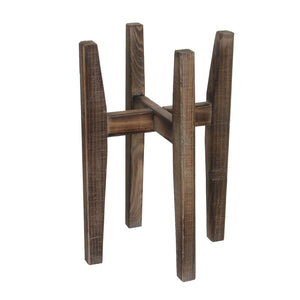 18.9" H x 12.99" W x 12.99" D Teegan Ascot Wood Plant Stand