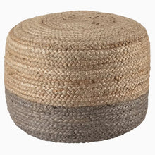 Load image into Gallery viewer, Teele 18&#39;&#39; Wide Round Pouf Ottoman
