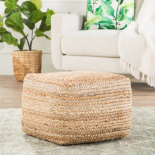 Load image into Gallery viewer, 12&#39;&#39; H x 18&quot; W x 18&quot; D Teele 18&#39;&#39; Wide Square Pouf Ottoman, 5696RR
