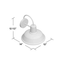 Load image into Gallery viewer, Teena 12.5&#39;&#39; H Glass Outdoor Barn Light 2326AH
