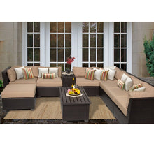 Load image into Gallery viewer, Tegan 10 Piece Sectional Seating Group with Cushions

