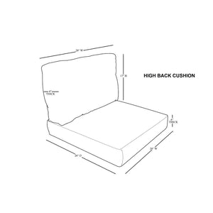 Tegan Sol 72 14 - Piece Outdoor Cushion Cover