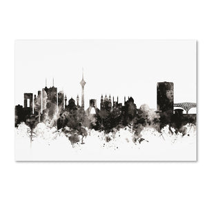 16" H x 24" W Tehran Iran Skyline I - Print 3105AH