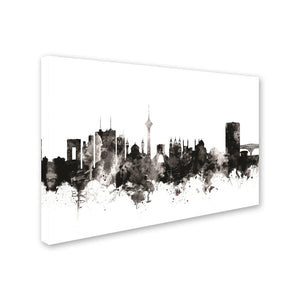 16" H x 24" W Tehran Iran Skyline I - Print 3105AH