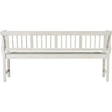Load image into Gallery viewer, Antique White Tenby Wood Bench
