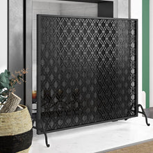 Load image into Gallery viewer, Tennison Single Panel Iron Fireplace Screen
