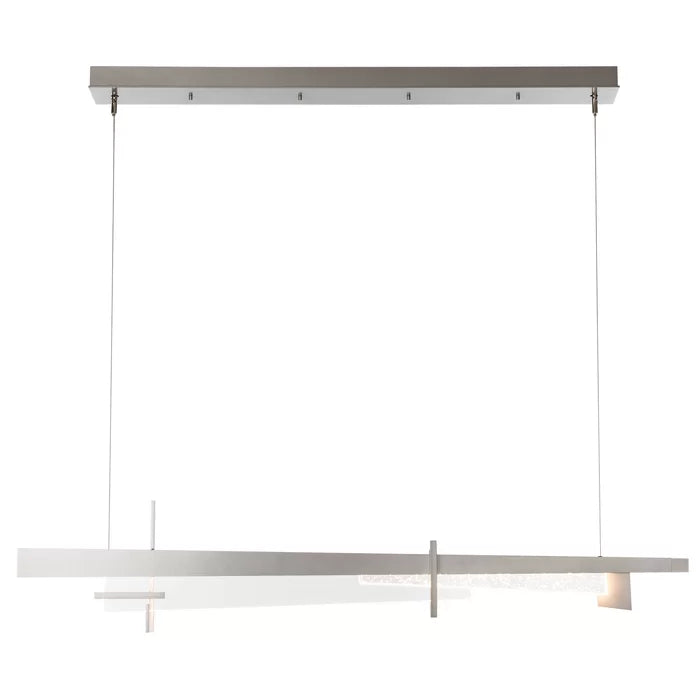 Gold Tenon 1 - Light Kitchen Island Linear LED Pendant GOLD