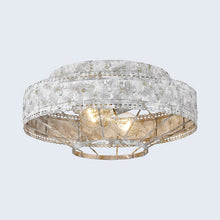 Load image into Gallery viewer, Tenor 2 - Light 14&#39;&#39; Caged Tiered Flush Mount

