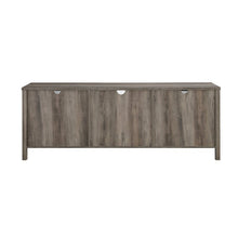 Load image into Gallery viewer, Gray Wash Terence TV Stand for TVs up to 78&quot;
