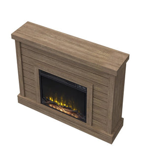 Chico Oak Terrence 47.38'' W Electric Fireplace