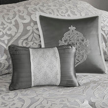 Load image into Gallery viewer, Tess Damask 8 Piece Comforter Set 1408CDR
