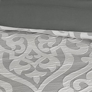Tess Microfiber Reversible Modern & Contemporary 8 Piece Comforter (Set of 8)
