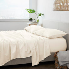 Load image into Gallery viewer, Ivory Tetbury Microfiber Sheet Set, Twin XL
