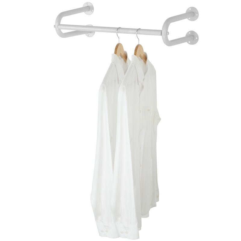 Teterboro 25.98'' Wall Mounted Clothes Rack