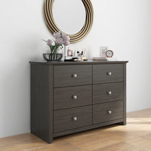 Load image into Gallery viewer, Tevrat 6 Drawer 46.9&#39;&#39; W Double Dresser 6728RR
