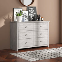 Load image into Gallery viewer, Tevrat 6 Drawers Double Dresser
