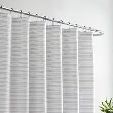 Load image into Gallery viewer, Textured Stripe Single Shower Curtain GL945
