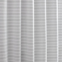 Load image into Gallery viewer, Textured Stripe Single Shower Curtain, 72'' H x 70'' W
