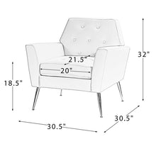 Load image into Gallery viewer, Thaddeus 30.5&#39;&#39; Wide Tufted Armchair (Single ) OG538
