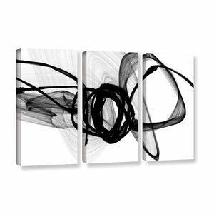 36" H x 54" W That Energy by Irena Orlov 3 Piece Wrapped Canvas Graphic Art