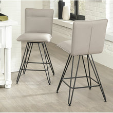 Load image into Gallery viewer, Theobald Swivel Bar &amp; Counter Stool (set of 2) (LW134)
