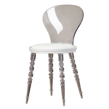 Load image into Gallery viewer, Single Therese Upholstered Side Chair White #1322HW
