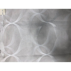 Thiel Geometric Semi-Sheer Grommet Single Curtain Panel, 54" W x 84" L