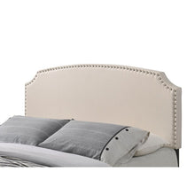 Load image into Gallery viewer, Full Beige Thornaby Low Profile Standard Bed
