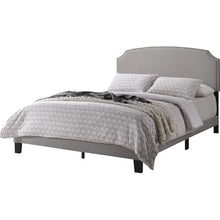 Load image into Gallery viewer, Full Light Gray Thornaby Upholstered Bed
