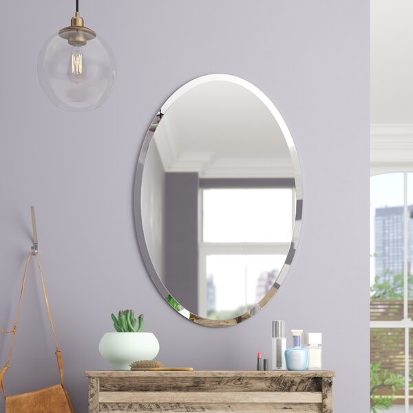 Thornbury Oval Beveled Frameless Mirror 3497RR