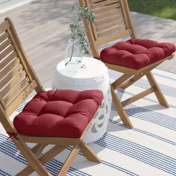 Three Posts™ 2 - Piece Outdoor Seat Cushion 19'' W x 19'' D (Set of 6)