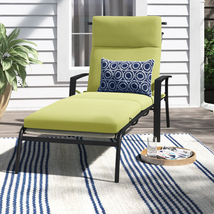 Outdoor Seat/Back Cushion 24'' W x 72'' D
