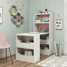 Load image into Gallery viewer, Thure Kids 47.5&quot; Art Desk with Optional Hutch

