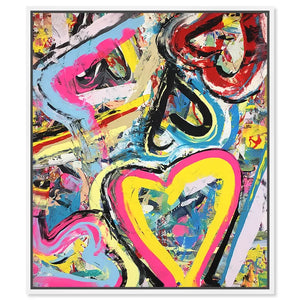 36" H x 30" W Tiago Magro - Balloons by Tiago Magro - Graphic Art on Canvas