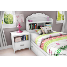Load image into Gallery viewer, Tiara Twin Bookcase Headboard 2619AH
