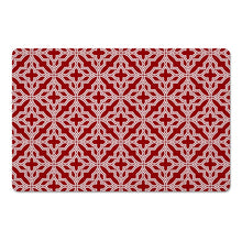 Load image into Gallery viewer, Tieman Quatrefoil Kitchen Mat 2815AH
