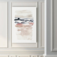 Load image into Gallery viewer, 27&quot; H x 18&quot; W x 1.5&quot; D Tiered Horizon Line II - Painting on Canvas, OG497
