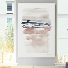 Load image into Gallery viewer, 27&quot; H x 18&quot; W x 1.5&quot; D Tiered Horizon Line II - Painting on Canvas, OG497
