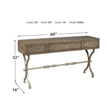 Load image into Gallery viewer, Tignall 60'' Console Table 7019RR
