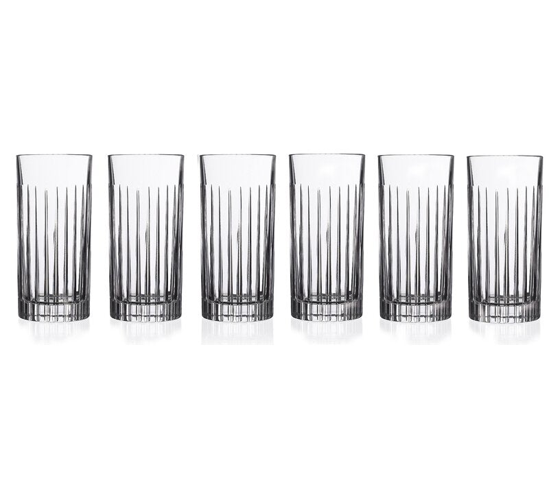 Timeless RCR 14 oz. Crystal Highball Glass (Part number: 257530) (Set of 6)