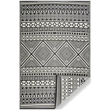 Load image into Gallery viewer, Timmerman Moroccan Indoor / Outdoor Area Rug in Black / White 5&#39; x 7&#39;
