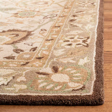 Load image into Gallery viewer, Tingley Handmade Tufted Wool Brown/Ivory/Sage Rug, Runner 2&#39;3&quot; x 8&#39;
