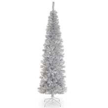 Load image into Gallery viewer, Tinsel Trees Silver Pine Artificial Christmas Tree 7554RR
