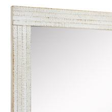 Load image into Gallery viewer, Worn White Tipton Distressed Accent Mirror
